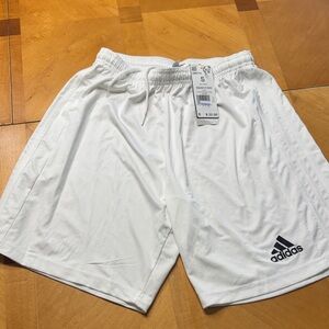 Adidas Men's White Athletic Shorts